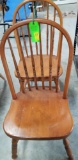 2 Wood Chairs