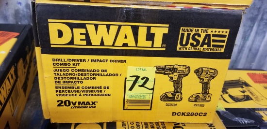 Dewalt Drill/driver/impact Driver Combo Kit