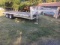 Flatbed Gooseneck 20’trailer, Great Hay Trailer And Title Not Found.