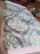 Area Rug Approx. 5'x8' Grey & White