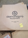 Diamondpro Equipment Black Rubber Plate 35 Lbs.