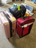 3 Suitcases On Wheels