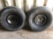 (4) LT245/75R16 tires & wheels