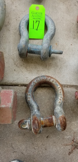 Two clevis