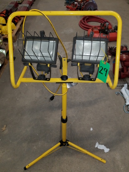 Portable Work Light On Stand
