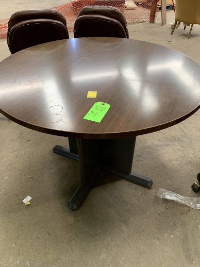 Round office table