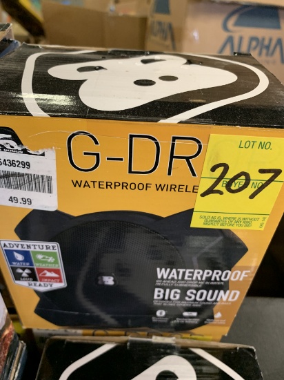 G-drop Waterproof Wireless Bluetooth Speakers
