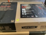 3 Lifetime 54in Portable Basketball Systems