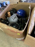 Lot Of Batting Helmets