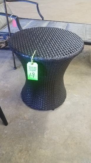 Patio Small Round End Table