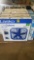 6- Lasko Box Fans- 5 Cool Colors, 1 White