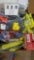 Large Lot Of Work Safety Clothes- Safety Vests, Over Pants, Cofra Shoes