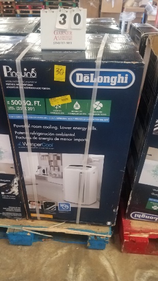 Delonghi Pinguino Portable Air Conditioner Up To 500 Sq. Ft. Room