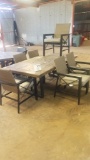 Patio Set- 6 Woven Chairs & Table