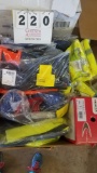 Large Lot Of Work Safety Clothes- Safety Vests, Over Pants, Cofra Shoes
