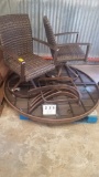 Patio Table And 2 Chairs- Damaged