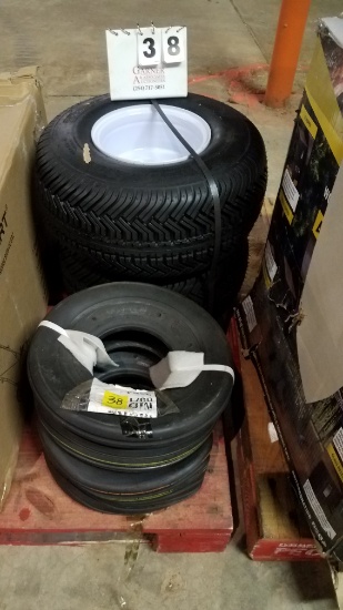 4 Lawn Tractor Tires