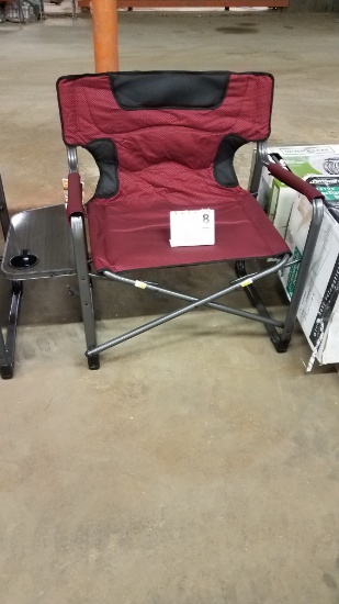 Ozark Trail Xxl Director Chair- W/attached Side Table
