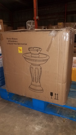 Better Homes & Gardens Loyola 28" Two-tier Fountain