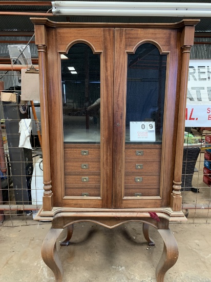 UNUSUAL COLLECTIBLE CABINET