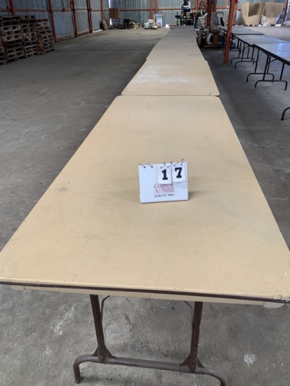 FOLDING TABLES 7 CT.