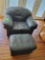 Oversized Leather Chair And Ottoman