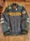 Green Bay Packers Leather Jacket Lg