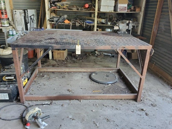 Shop Made Welding Table With 2 Vises