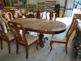Dining Table & 6 Chairs- Top Of Table Needs Work
