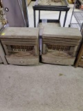 2 Dearborn King Gas Space Heaters
