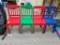 4 Wood Kids Chairs