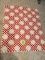 Red Check Quilt 73x60