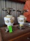 Lamps- Includes 2 Hurricane Lamp Chimney