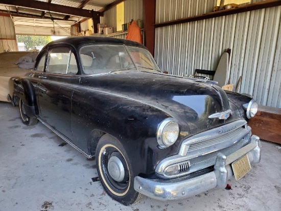1951 Chevrolet Coupe- 2 Owner Car- Cars Interior Has Been Completely Restored.