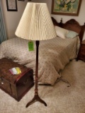 Wooden 3 Light Floor Lamp