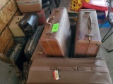 Large Lot Of Misc. Suitcases- Some Vintage