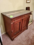 Marble Top Buffet - 120 Years Old - Dove Tail Drawers