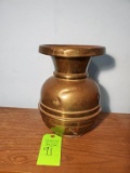 Brass Spittoon From Mclennan County District Court - Mid-late 1800's