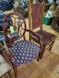 2 Mixed Dining Chairs