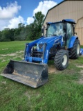 New Holland Workmaster 55 With Front End Loader, Ac - 293.4 Hours