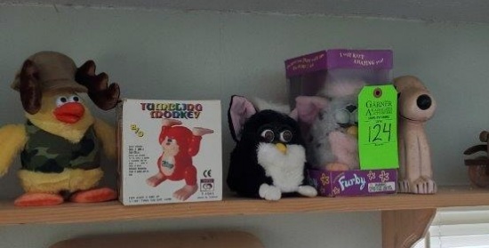 2 Furbies & Misc. Toys