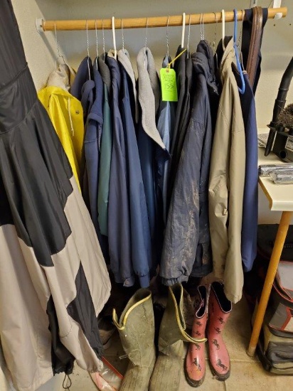 Misc. Jackets Sizes L-2XL & Boots & Shoes