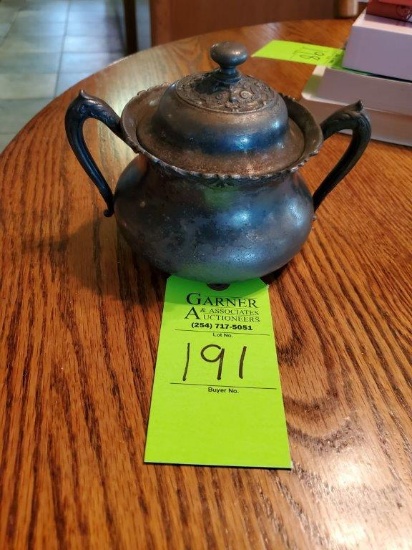 Antique Sugar Bowl - Reed & Barton Silver