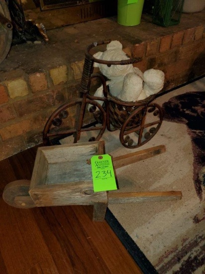 Tricycle & Wheel Barrow