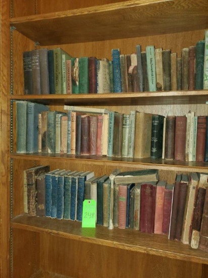 Contents of Bookshelf - Old Books