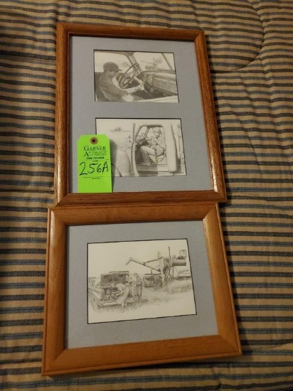 2 Don Greytak Litho Matted and Framed
