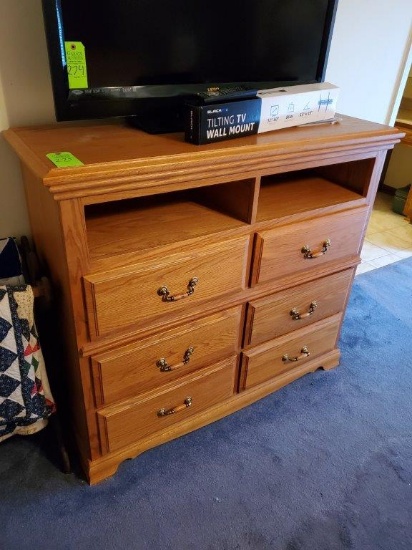 Lincoln TV Bureau Chest 51"w X 18 1/2"d X 44"t
