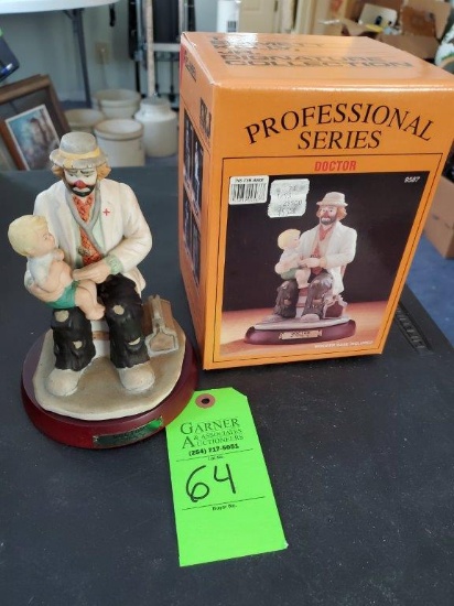 Emmett Kelly Jr Flambro Professional Series Doctor