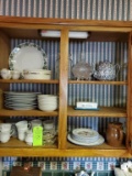 Contents 2 Cabinets - China & Misc. Glassware