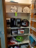 Contents of Pantry - Several Small Kitchen Appliances